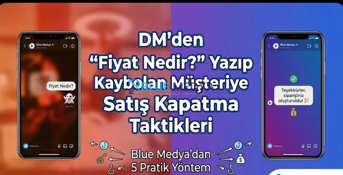 DM'den "Fiyat Nedir?" Yazıp Kaybolan Müşteriye Satış Kapatma Taktikleri